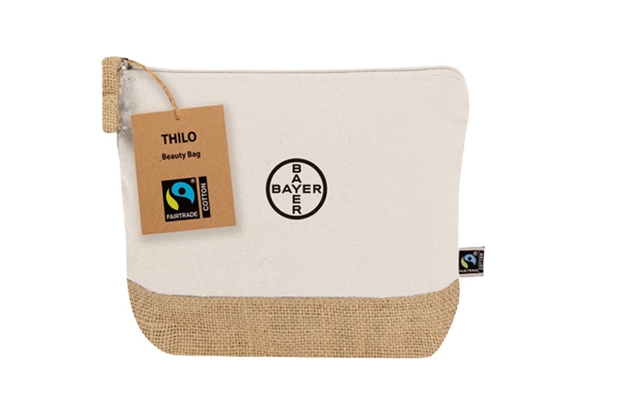 Kosmetiktasche als Dankeschön mit Bayer-Logo (50 Stück)