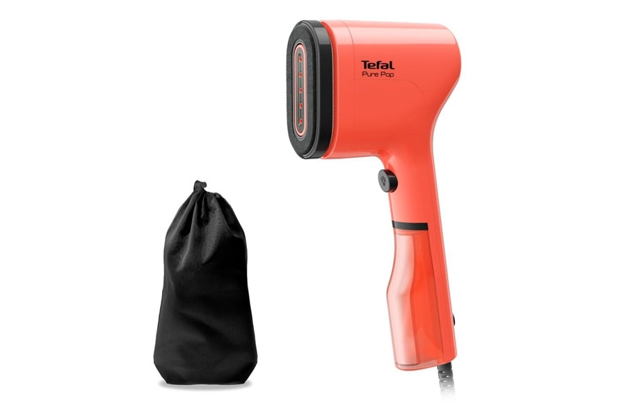 TEFAL Pure Pop Dampfbürste, korallrot TEFAL Pure Pop Dampfbürste, korallrot
