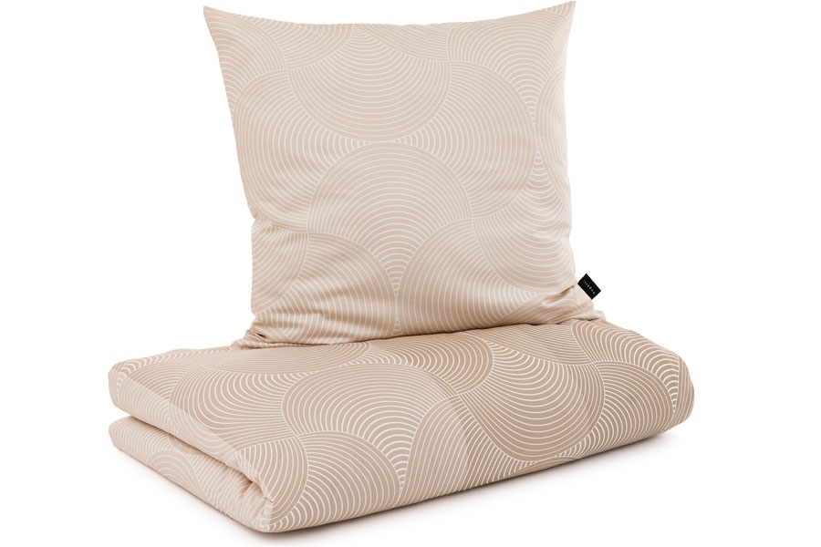 BUGATTI Satin-Bettwäsche, beige