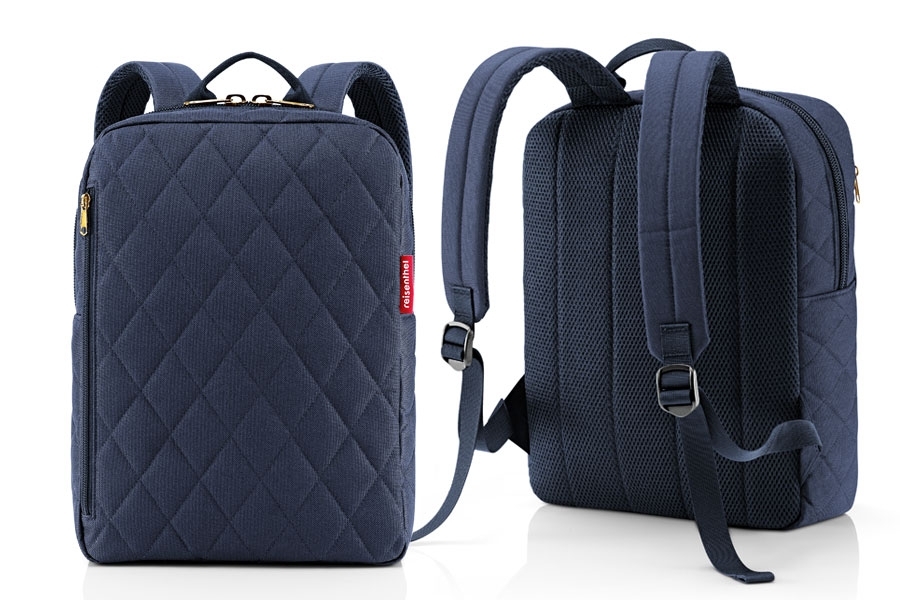 Reisenthel Rucksack M Rhombus, midnight gold Reisenthel Rucksack M Rhombus, midnight gold