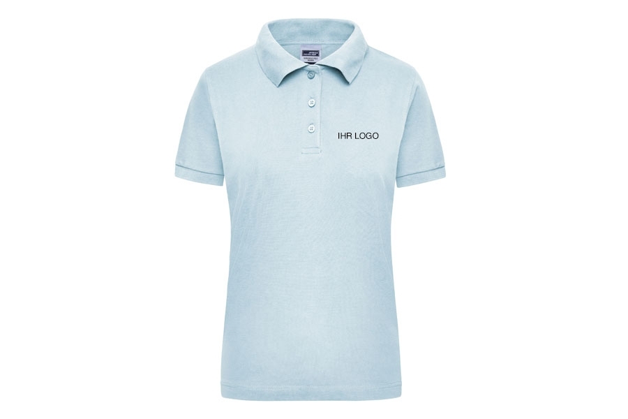 Piqué Damen Poloshirt mit Apotheken Logo  (Erfordert eine Registrierung oder Anmeldung unter https://elearning.bayer.de/)